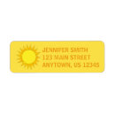 Search for sunny day return address labels Summer