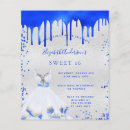 Search for glitter look invitations Silver