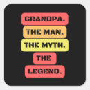 Search for myths and legends stickers Grandpa