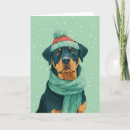 Search for rottweiler christmas cards Dog