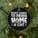Search for persian cat christmas tree decorations Feline