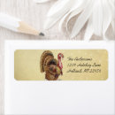 Search for thanksgiving turkey return address labels Turkeys