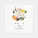 Search for magnolia napkins Bridal shower