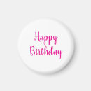 Search for 1st birthday magnets Pink