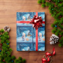 Search for christmas fox wrapping paper Watercolor