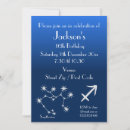 Search for sagittarius invitations Blue
