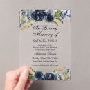 Search for navy memorial invitations Floral