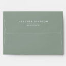 Search for sage green envelopes Chic