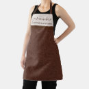 Search for leather aprons Fashion