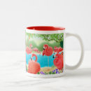 Search for pink flamingo mugs Caribbean