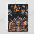Search for haunted house halloween cards Bat