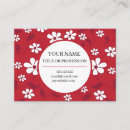 Search for jasmine business cards Floral