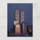 Search for nine eleven postcards Twin towers