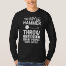 Search for hammer throw tshirts Throwing