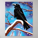 Search for crow in snow posters Winter