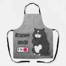 Search for funny cat aprons Animal