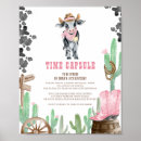 Search for cow party signs Western