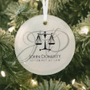 Search for scales of justice christmas tree decorations Legal
