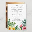 Search for hawaiian engagement party invitations Floral