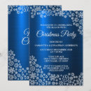 Search for blue white christmas invitations Corporate
