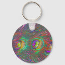 Search for peacock feather rounded key rings Animals