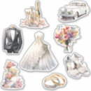 Search for tuxedo groom stickers Bridal gown