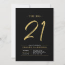 Search for the big one party invitations Modern
