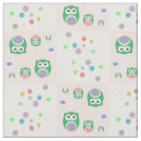 Search for owl pattern fabric Blue
