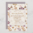 Search for lilac and gold wedding invitations Botanical