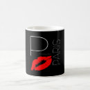 Search for black lipstick mugs Kiss