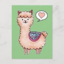 Search for alpaca postcards Whimsical