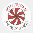 Search for peppermint candy stickers Merry christmas