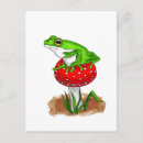 Search for whimsical postcards Mushroom