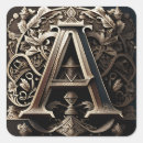 Search for etched stickers Initials