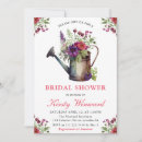 Search for watering can bridal shower invitations Garden