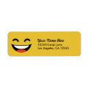 Search for emojis return address labels Cute