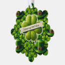 Search for four leaf clover christmas tree decorations Saint