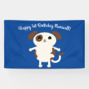 Search for dog birthday banners Cute