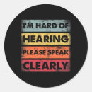 Search for hearing impaired stickers Language