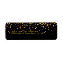 Search for dazzle return address labels Gold