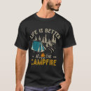 Search for funny camping tshirts Campfire