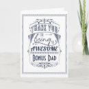 Search for stepfather fathers day cards Typography