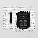 Search for black music invitations Unique