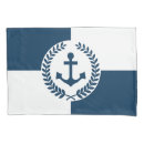 Search for nautical pillowcases Navy