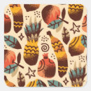 Search for tropical fruit stickers Background