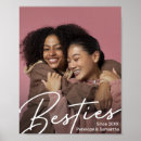 Search for best friends friendship bff posters Black and white