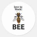 Search for funny beekeeper stickers Bumblebee