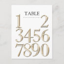 Search for tablecards postcards Table number