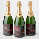 Search for halloween wedding wine labels White