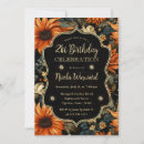 Search for fall leaves birthday invitations Watercolor